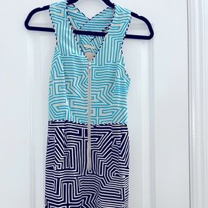 Loeffler Randall geometrical dress size 2